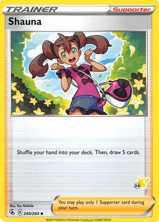Image of Shauna (240/264) (Pikachu Stamp #24) [Battle Academy 2022]