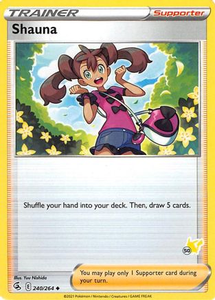Image of Shauna (240/264) (Pikachu Stamp #50) [Battle Academy 2022]