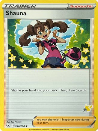 Image of Shauna (240/264) (Pikachu Stamp #59) [Battle Academy 2022]
