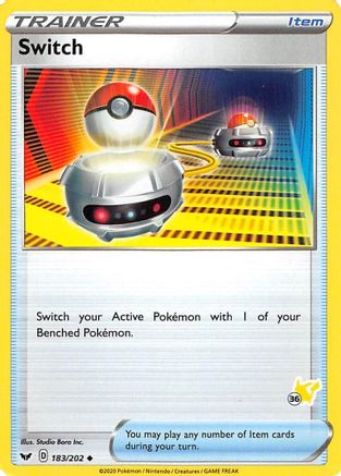 Image of Switch (183/202) (Pikachu Stamp #36) [Battle Academy 2022]