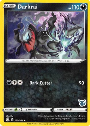 Image of Darkrai (167/264) (Eevee Deck) [Battle Academy 2022]