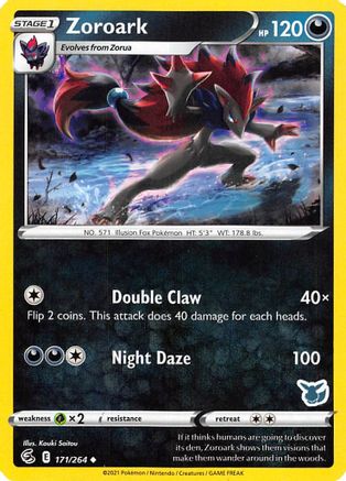 Image of Zoroark (171/264) (Eevee Deck) [Battle Academy 2022]