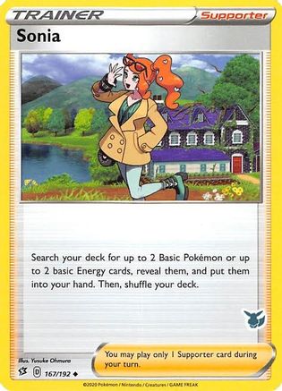 Image of Sonia (167/192) (Eevee Deck) [Battle Academy 2022]