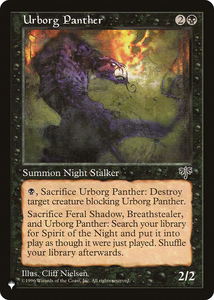 Image of Urborg Panther [The List]
