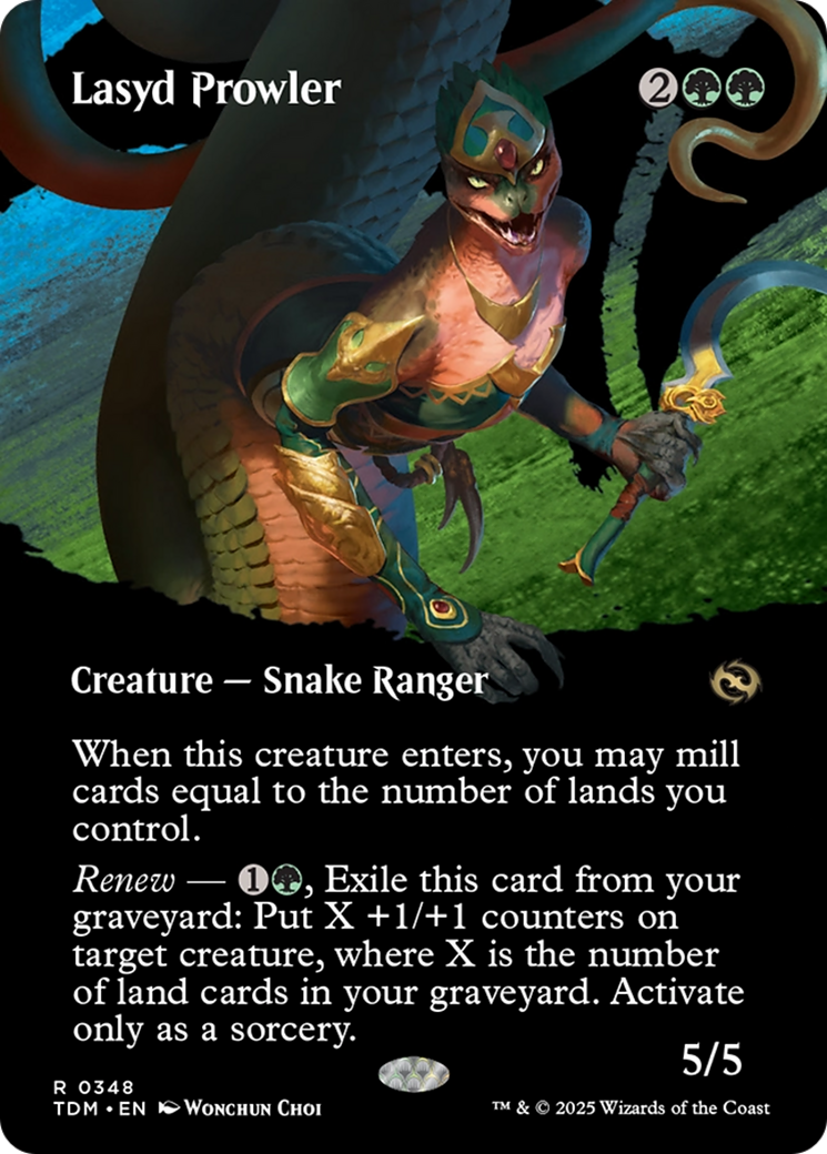 Image of Lasyd Prowler (Borderless) [Tarkir: Dragonstorm]