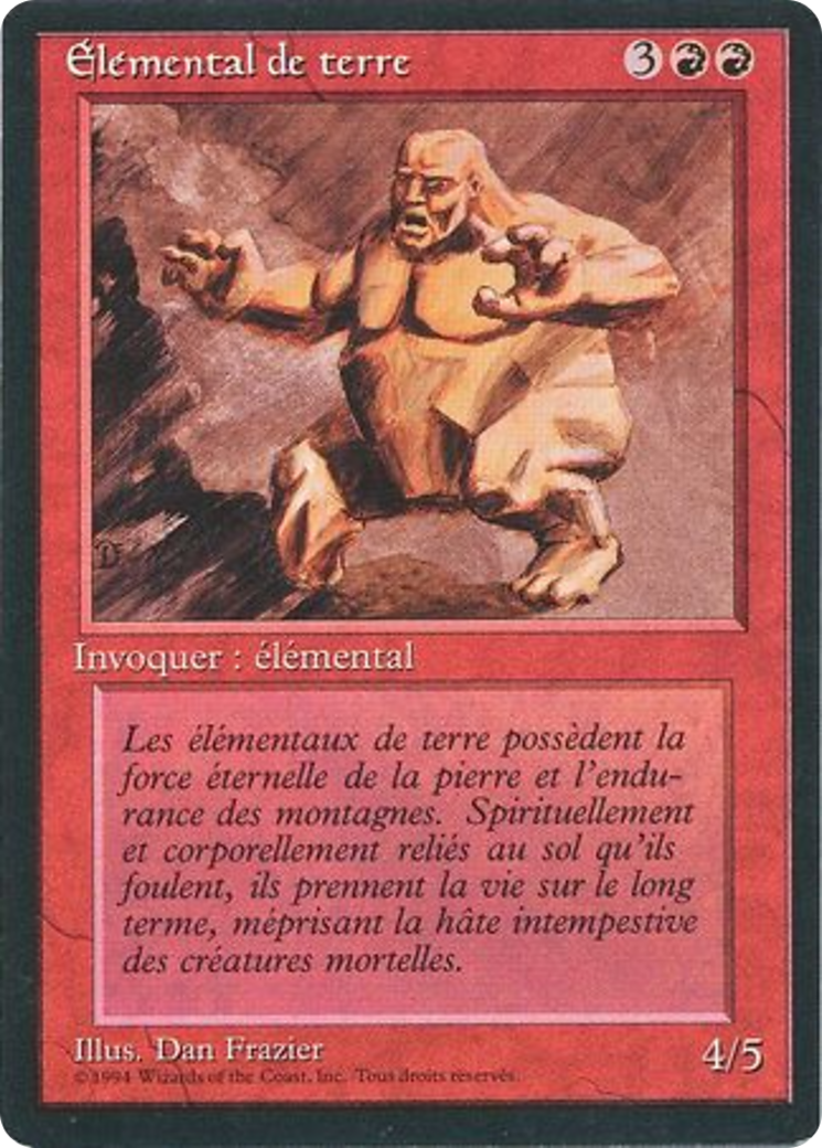 Image of Earth Elemental [Foreign Black Border]
