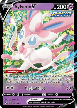 Image of Sylveon V (SWSH202) [Sword & Shield: Black Star Promos]
