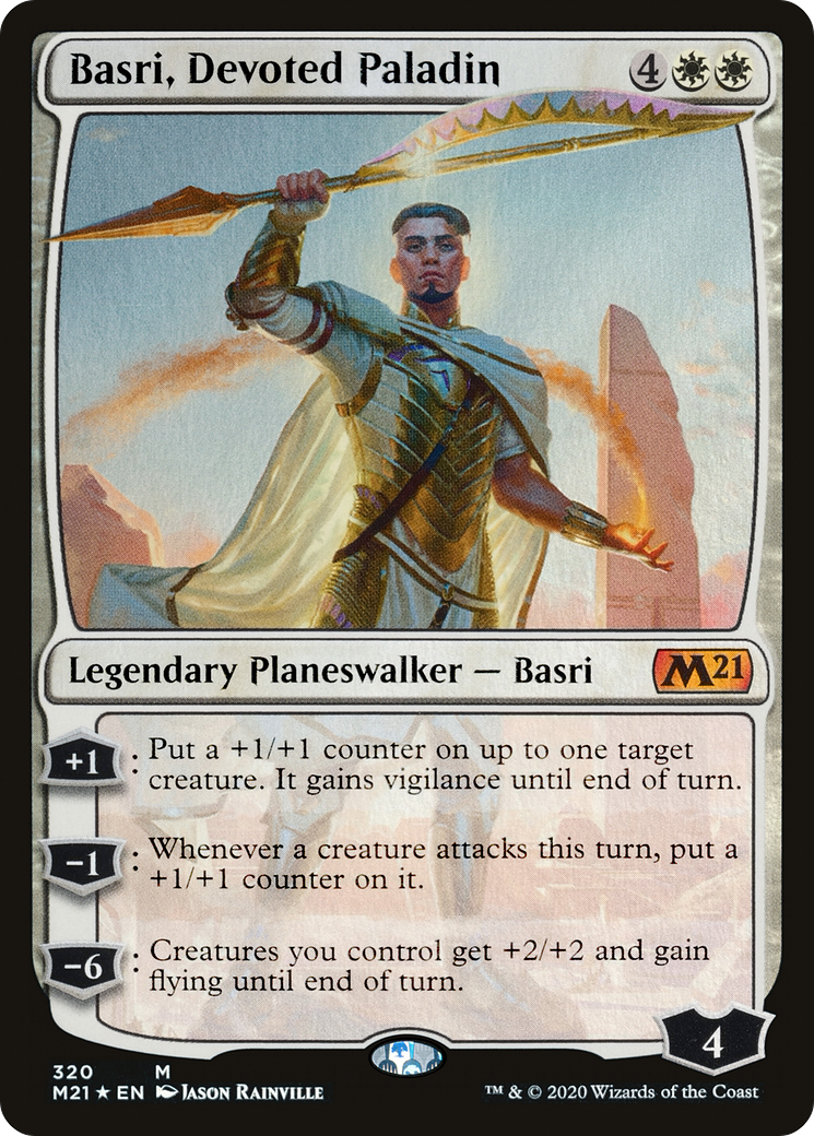 Image of Basri, Devoted Paladin [Core Set 2021]