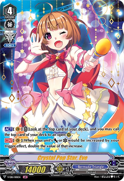Image of Crystal Pop Star, Eve (Hot Stamped) (V-EB11/001EN) [Crystal Melody]