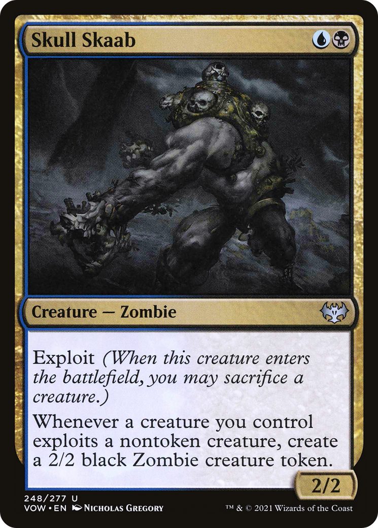 Image of Skull Skaab [Innistrad: Crimson Vow]