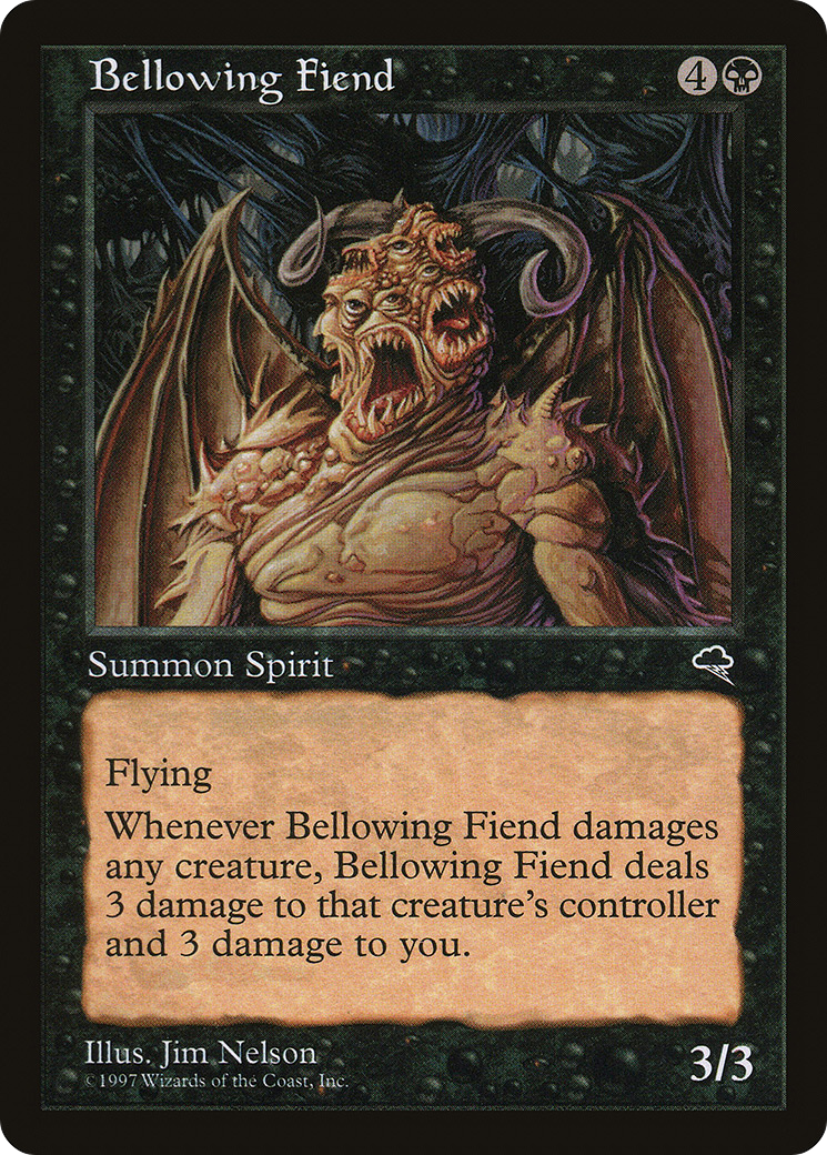 Image of Bellowing Fiend [Tempest]