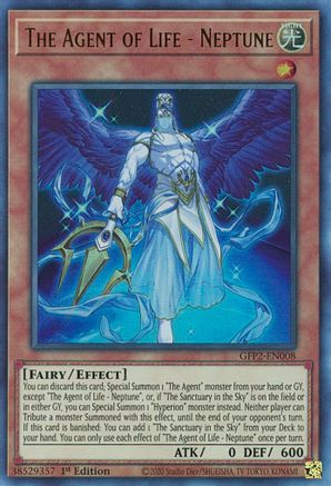 Image of The Agent of Life - Neptune [GFP2-EN008] Ultra Rare