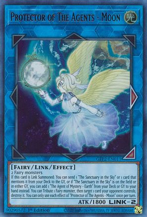 Image of Protector of The Agents - Moon [GFP2-EN011] Ultra Rare
