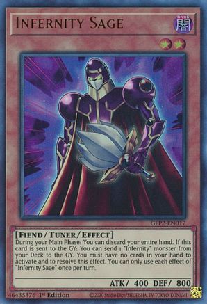 Image of Infernity Sage [GFP2-EN017] Ultra Rare