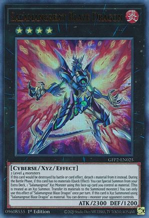 Image of Salamangreat Blaze Dragon [GFP2-EN025] Ultra Rare