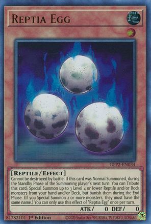 Image of Reptia Egg [GFP2-EN034] Ultra Rare