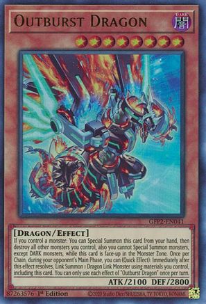 Image of Outburst Dragon [GFP2-EN041] Ultra Rare