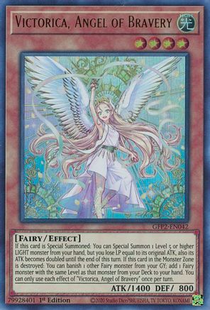 Image of Victorica, Angel of Bravery [GFP2-EN042] Ultra Rare