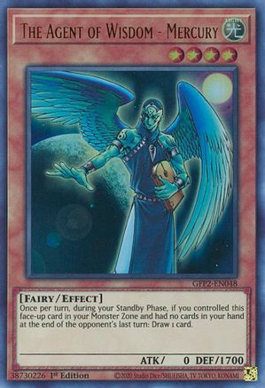 Image of The Agent of Wisdom - Mercury [GFP2-EN048] Ultra Rare