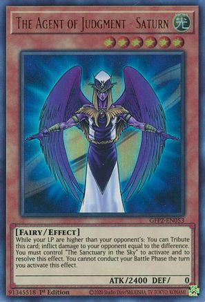 Image of The Agent of Judgment - Saturn [GFP2-EN053] Ultra Rare