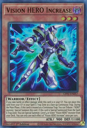 Image of Vision HERO Increase [GFP2-EN057] Ultra Rare