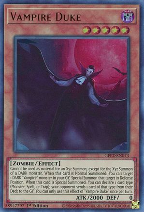 Image of Vampire Duke [GFP2-EN073] Ultra Rare