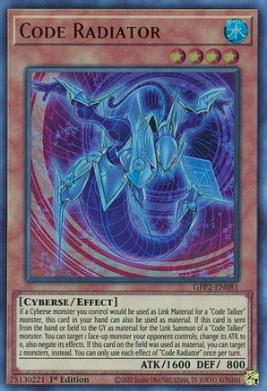 Image of Code Radiator [GFP2-EN081] Ultra Rare