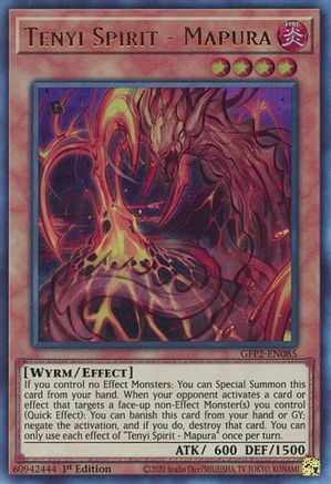 Image of Tenyi Spirit - Mapura [GFP2-EN085] Ultra Rare