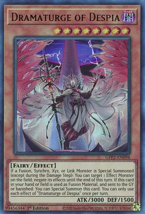 Image of Dramaturge of Despia [GFP2-EN098] Ultra Rare