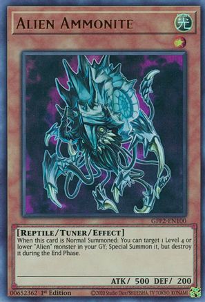 Image of Alien Ammonite [GFP2-EN100] Ultra Rare