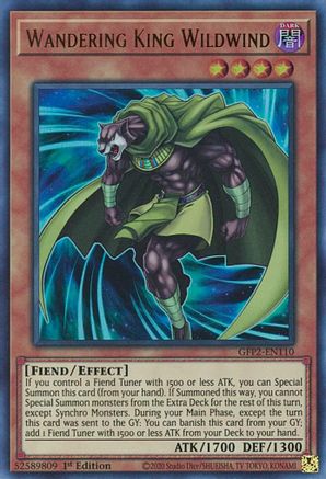 Image of Wandering King Wildwind [GFP2-EN110] Ultra Rare