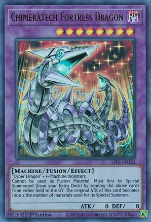 Image of Chimeratech Fortress Dragon [GFP2-EN123] Ultra Rare