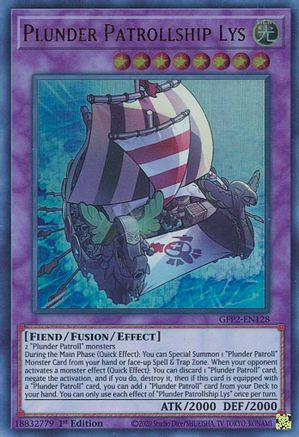Image of Plunder Patrollship Lys [GFP2-EN128] Ultra Rare