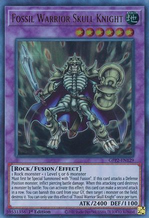 Image of Fossil Warrior Skull Knight [GFP2-EN129] Ultra Rare