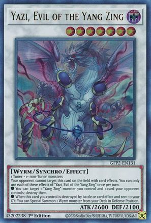 Image of Yazi, Evil of the Yang Zing [GFP2-EN131] Ultra Rare