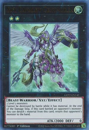 Image of Sky Cavalry Centaurea [GFP2-EN141] Ultra Rare