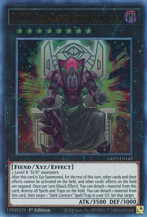 Image of D/D/D Duo-Dawn King Kali Yuga [GFP2-EN142] Ultra Rare