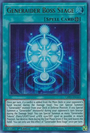 Image of Generaider Boss Stage [GFP2-EN163] Ultra Rare