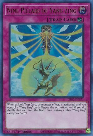 Image of Nine Pillars of Yang Zing [GFP2-EN171] Ultra Rare