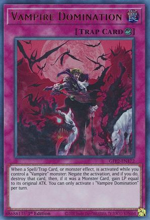 Image of Vampire Domination [GFP2-EN172] Ultra Rare