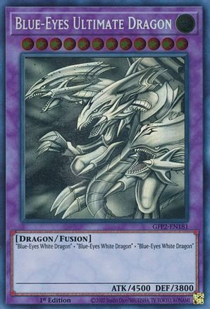 Image of Blue-Eyes Ultimate Dragon [GFP2-EN181] Ghost Rare