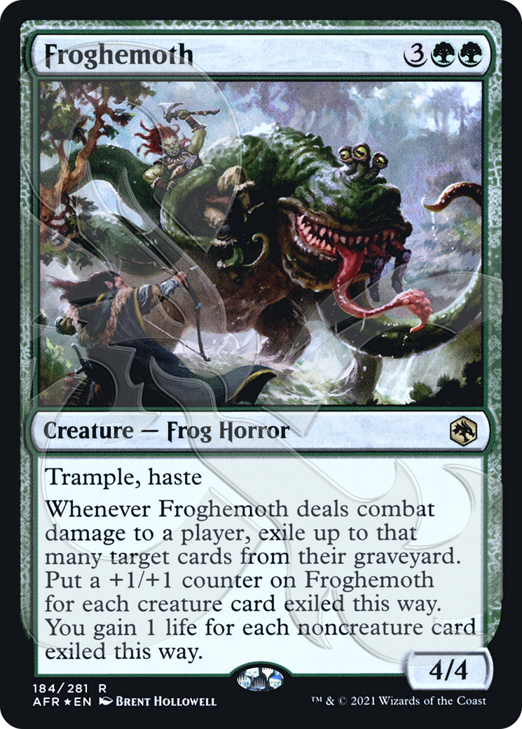 Image of Froghemoth (Ampersand Promo) [Dungeons & Dragons: Adventures in the Forgotten Realms Promos]