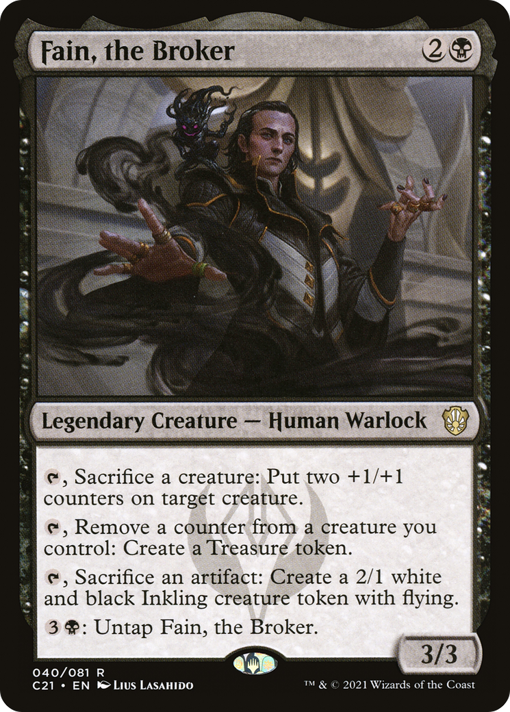 Image of Fain, the Broker [Commander 2021]