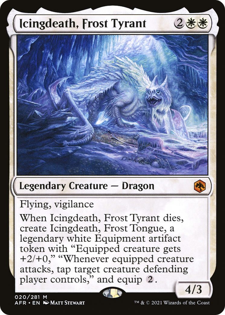 Image of Icingdeath, Frost Tyrant [Dungeons & Dragons: Adventures in the Forgotten Realms]