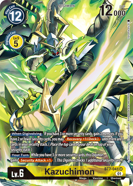 Image of Kazuchimon [BT7-041] (Alternate Art) [Next Adventure]