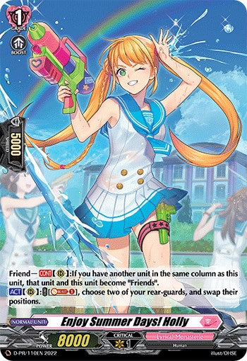 Image of Enjoy Summer Days! Holly (Foil) (D-PR/110EN) [D Promo Cards]