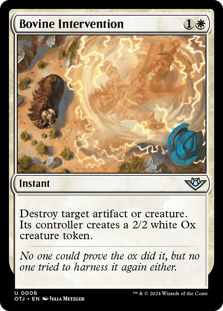 Image of Bovine Intervention [Outlaws of Thunder Junction]