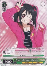 Image of Nico in Regular Clothes (LL/EN-W01-068 C) [Love Live! DX]