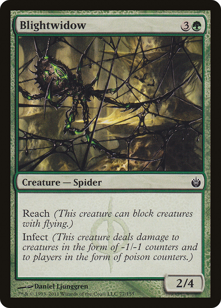 Image of Blightwidow [Mirrodin Besieged]