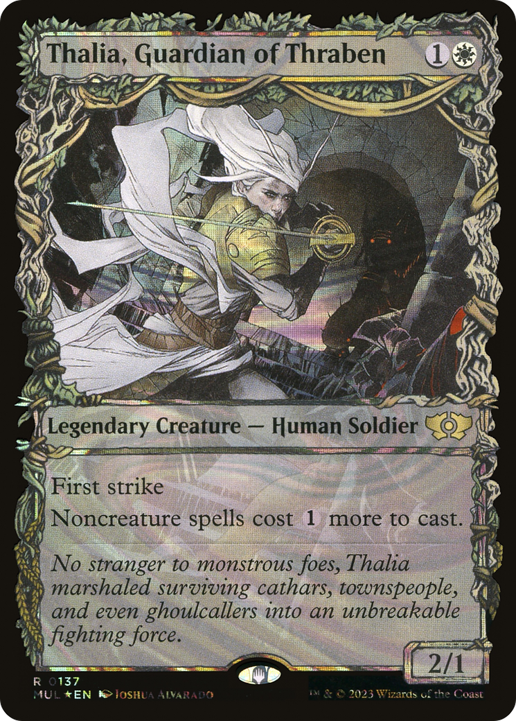 Image of Thalia, Guardian of Thraben (Halo Foil) [Multiverse Legends]